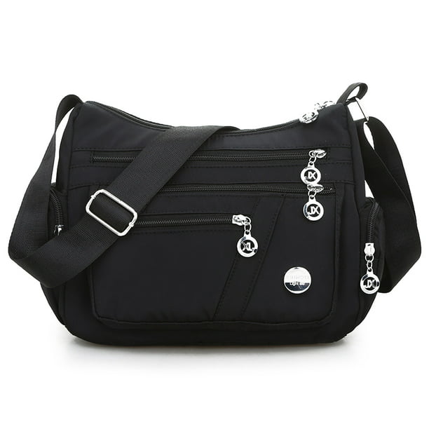 BW#A Waterproof Solid Color Shoulder Handbags Women PU Leather Crossbody Bags